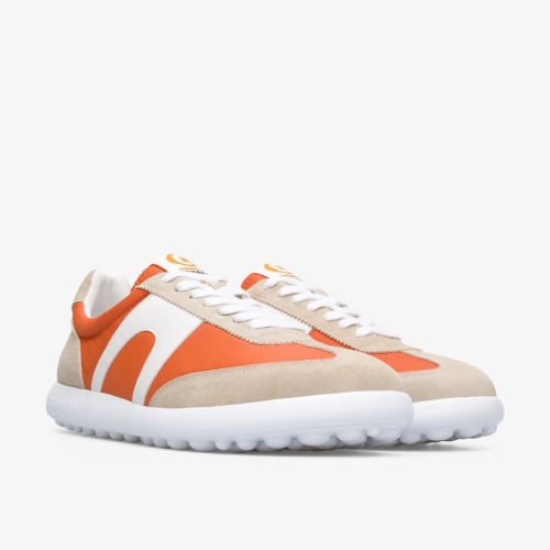 Camper Pelotas XLite Sneakers Herre Beige / MørkeOrange / Hvide JOONCT-570